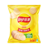 乐事（Lay's） 薯片休闲零食膨化食品 135克袋装 大包装零食 多种混合口味 经典原味