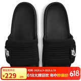 耐克NIKE休闲鞋男一字拖OFFCOURT ADJUST拖鞋外穿DQ9624-001黑44