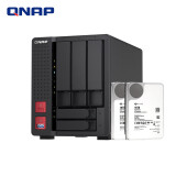 威联通（QNAP）TS-564 四核五盘位双2.5GbE 网络端口NAS网络存储4K影片转档（含企业盘16T*2）