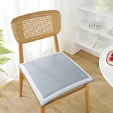 极度空间 冰垫坐垫夏季凉爽坐垫办公室坐垫餐椅沙发夏天透气凉坐垫深棕色