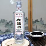绵乡绵竹大曲酒 浓香型白酒 光瓶口粮优级酒 纯粮酿造粮食酒 52度 500mL 1瓶