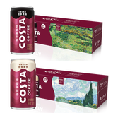 可口可乐COSTA180ml拿铁12+黑咖12