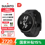 颂拓（SUUNTO）RACE S 轻量化户外训练腕表 专业跑步马拉松运动智能手表 夜墨黑