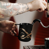 MHW-3BOMBER轰炸机咖啡打奶泡涡轮打奶缸 蛇年限定生肖款 不锈钢鹰嘴意式拉花