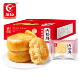 友臣（YOUCHEN） 肉松饼2斤965g赠35g礼盒早餐代餐糕点心办公室休闲零食面包蛋糕 友臣金丝肉松饼散装1kg