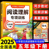 斗半匠语文阅读理解专项训练五年级下册阅读理解强化训练课内外同步公式法阅读答题技巧提升每日一练同步练习