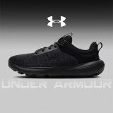 安德玛（Under Armour）官方男鞋2024秋季新款黑武士缓震耐磨抗扭转运动鞋网面透气跑步鞋 3026679-002/轻质透气 42.5