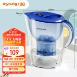 九阳（Joyoung）过滤净水器 家用滤水壶 净水壶（一壶1芯 ） 3.5L(蓝色）四重过滤 智能换芯提醒 JYW-B05E