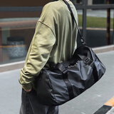 铂呐苓健身包旅行包大容量套拉杆箱干湿分离运动训练出差旅游行李包防水 健身包【黑色】