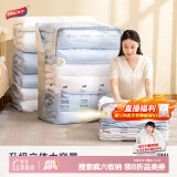 太力免抽气真空压缩袋收纳袋 被子衣服搬家袋密封整理袋立体6件套