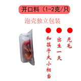 意牌冰冻乳鼠小白鼠小老鼠崽独立包装喂蛇红皮粉皮幼鼠 开口料（1-2克/只） 8只发顺丰