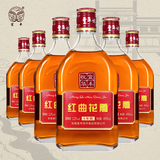 宣丰黄酒红曲花雕冰雕无焦糖色养生黄酒纯粮原浆花雕酒清爽半干型整箱 红曲花雕5年陈 490mL 6瓶 整箱装 490ml*6瓶/箱
