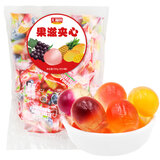 汇福园 爆浆果味软糖 500g 儿童夹心水果糖果 新网红休闲零食礼物