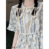 恋的碎花连衣裙夏季2026新款法式仙女公主裙学生小个子衣服长裙子夏天 潮流韩版图片色 均码（可备注码数）