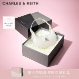 CHARLES&KEITH三角扣新月包腋下包单肩包包女包生日女新年礼物CK2-50271205