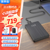 黑甲虫 (KINGIDISK) 4TB USB3.0 移动硬盘  K系列  2.5英寸 商务黑 商务时尚小巧 K400