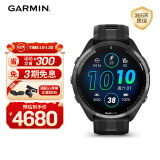 佳明（GARMIN）Forerunner965铁三多频多星跑步游泳滑雪智能户外运动手表极夜黑