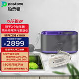 铂示顿（postone） 铂示顿果蔬清洗机洗菜机食材净化家用净食机食品多功能蔬菜水果消毒去农残 新款紫色+发生器肉菜分离
