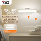 公牛（BULL）LED酷毙灯MC-A003D-DD床头衣柜条形小夜灯感应款5700K长255mm