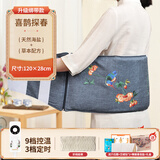 睡德康海盐热敷包电加热盐袋护肩保暖护腰带艾灸包粗盐热敷袋理疗袋艾盐包电热大盐袋子 升级绑带款·喜鹊探春 智能款