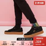 彪马（PUMA）官方【厚底鞋】女低帮复古增高运动休闲鞋松糕鞋PLATFORM366928 黑色-01 37.5