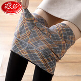 浪莎打底裤女秋冬季加绒加厚高腰弹力显瘦东北棉裤大码保暖裤