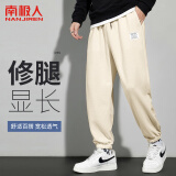 南极人（Nanjiren）裤子男秋季休闲裤男运动裤束脚长卫裤宽松薄款男士裤子潮流男裤