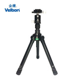 金钟（Velbon） UT-43IIAS 单反微单相机反折旅行便携三脚架新QHD-V20云台套装