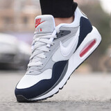 耐克（NIKE）官方男鞋 秋冬新款Air Max气垫缓震运动鞋增高耐磨休闲鞋跑步鞋 511416-010/AIR MAX/灰白蓝 41