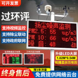 兹具扬尘噪声监测系统环境监测仪实时在线建筑工地粉尘空气质量检测仪 5项联网