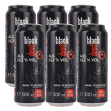 莱克精灵（DEUIL BLACK）比利时进口烈性啤酒black devil黑魔16.2度强劲烈性高度啤酒 【12月到期】黑黑魔16.2度啤酒*6罐