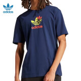 阿迪达斯 （adidas）男子 三叶草系列 TS TEE SS  2 运动短袖T恤 IS0233 M