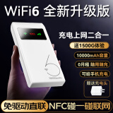 倍思亲【免插卡0预存】随身wifi6充电宝随行移动全网通无限流量便携式路由器无线网卡上网宝2024款 巅峰版-1万毫安-续航48小时-提速1999% 学生宿舍办公户外直播