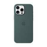 【8成新】Apple/苹果 iPhone 16 Pro Max 专用 MagSafe 硅胶保护壳-湖绿色 磁吸手机壳 苹果原装手机壳