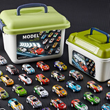 鑫思特（XST）桶装小汽车套装男孩合金玩具车模型迷你惯性合金赛车3岁6生日礼物