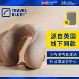 蓝旅（TRAVEL BLUE）专柜同款记忆棉u型枕汽车高铁飞机旅行护颈枕午睡出差必备神器