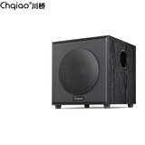 CHQIAO 家庭影院6.5寸8寸10寸12寸有源低音炮木质超低音音箱低音炮音响大功率震撼超重低音 CHT8有源（8寸低音炮）