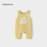 babylove宝宝背带裤春秋外穿连体裤超萌可爱休闲长裤洋气婴儿裤子
