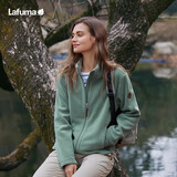 LAFUMA乐飞叶户外抓绒衣女 秋冬轻便保暖奥利绒开衫立领外套 LFJA4CR67