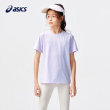 亚瑟士（asics）童装夏季男女儿童吸湿速干舒适弹力短袖T恤332241173099
