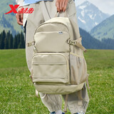 特步小巢背包双肩包大容量旅行防水登山出行初高中学生书包户外轻便