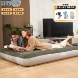 INTEX 64109双人加大充气床垫露营户外防潮垫家用陪护午休睡垫折叠床