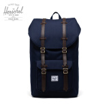 Herschel Little America 赫行 25L大号双肩包 靛蓝色/菊苣咖啡