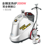 立挺（STEAMER）挂烫机Q7-T大功率2000W全铜发热炉Q7L2200W蒸汽熨烫机服装店商用挂烫机家用立式烫衣机 立挺Q7-T亮白银2000W全铜发热炉