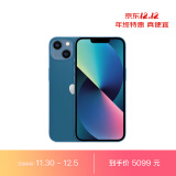 Apple iPhone 13 (A2634) 256GB 蓝色 支持移动联通电信5G 双卡双待手机