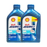 壳牌（Shell）机油 原装进口汽车保养机油 爱德王子 AX7 10W-40（半合成）1L*2