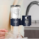 安之星AZX-08UF-C1超滤0.01微米水龙头净水器 家用 自来水过滤器 一机四芯（陶瓷滤芯款）