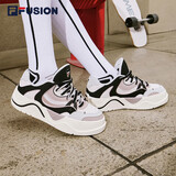 FILA FUSION斐乐潮牌50-50女鞋滑板鞋秋季厚底运动休闲鞋