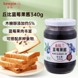 丘比（KEWPIE）果酱 蓝莓酱 调味品 蓝莓果酱面包蛋糕冰激凌早餐烘焙 340g*1瓶