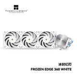 Thermalright(利民) Frozen Edge 360 WHITE 冰封幻刃 一体式水冷CPU散热器金属冷头CPU水冷散热器 FE360 WHITE